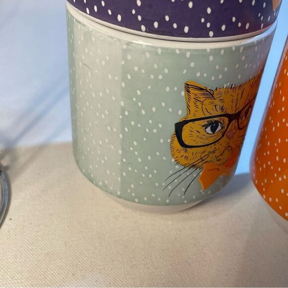 Stacking kitty cat Swifty mugs in stainless steel mug holder - Picture 15 of 16